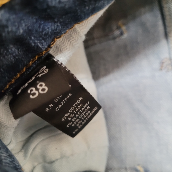 PRPS Stretch Warlock Drop Fit Jeans, Slight Distressed, Men's 38 - Picture 7 of 9